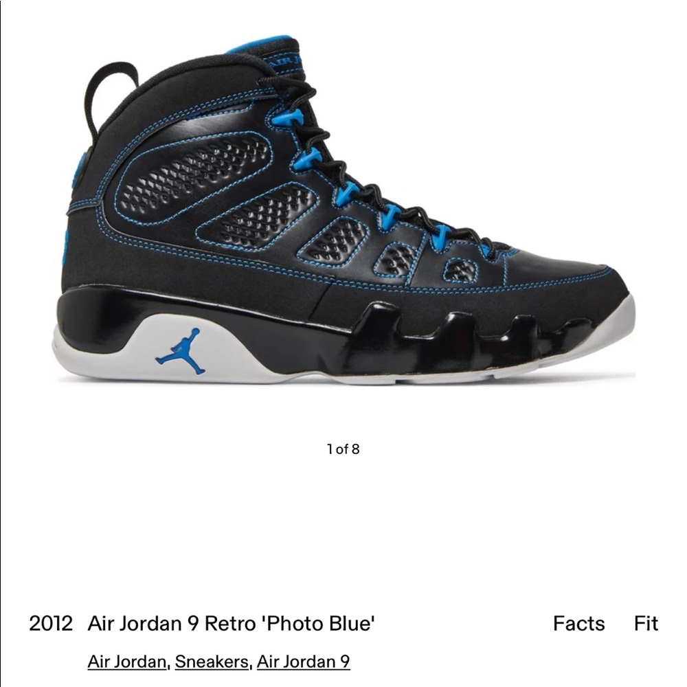 Air Jordan 9 Retro ‘Photo Blue’